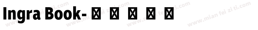 Ingra Book字体转换